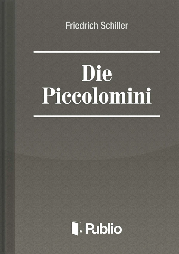Borító: Die Piccolomini