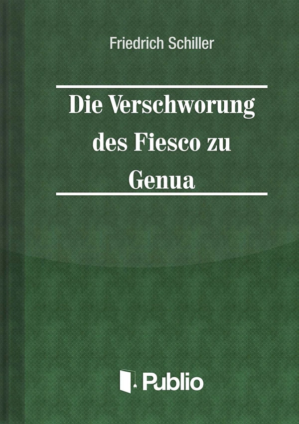 Borító: Die Verschwoerung des Fiesco zu Genua