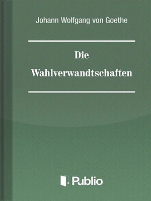 Borító: Die Wahlverwandtschaften
