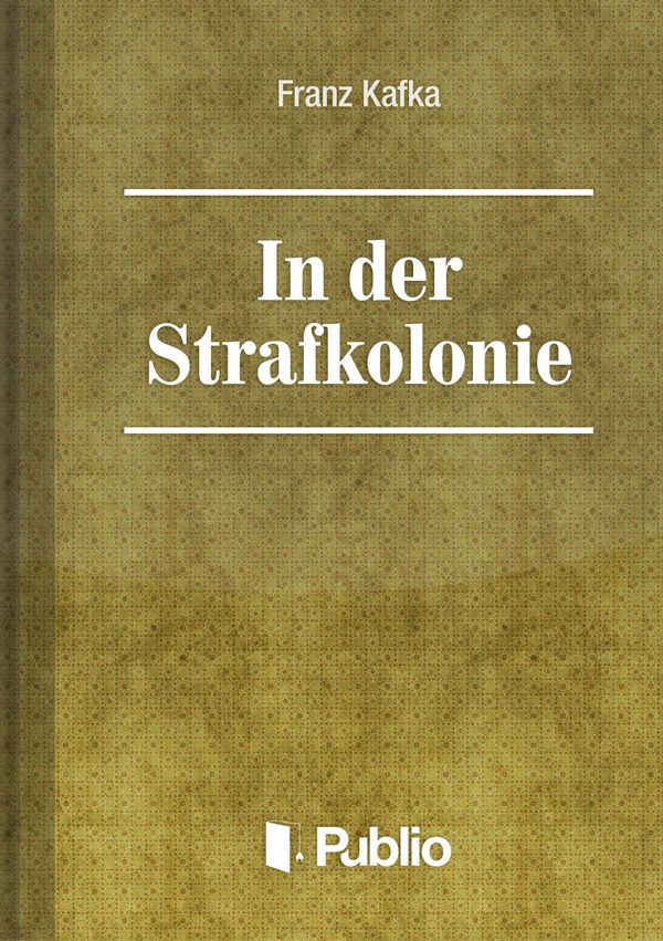 Borító: In der Strafkolonie