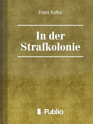 Borító: In der Strafkolonie