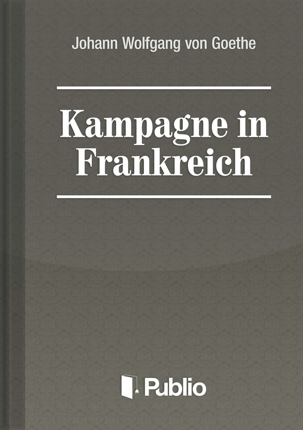 Borító: Kampagne in Frankreich