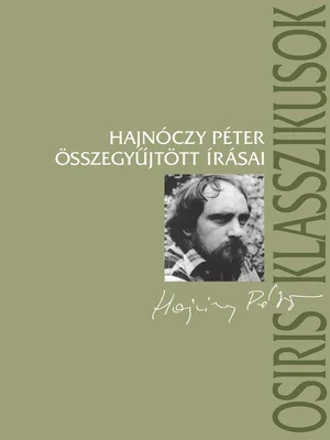 Borító: Hajnóczy Péter Összegyűjtött írásai
