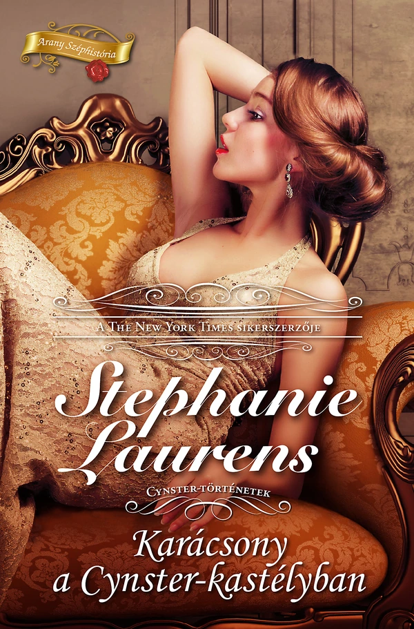 Borító: Karácsony a Cynster-kastélyban