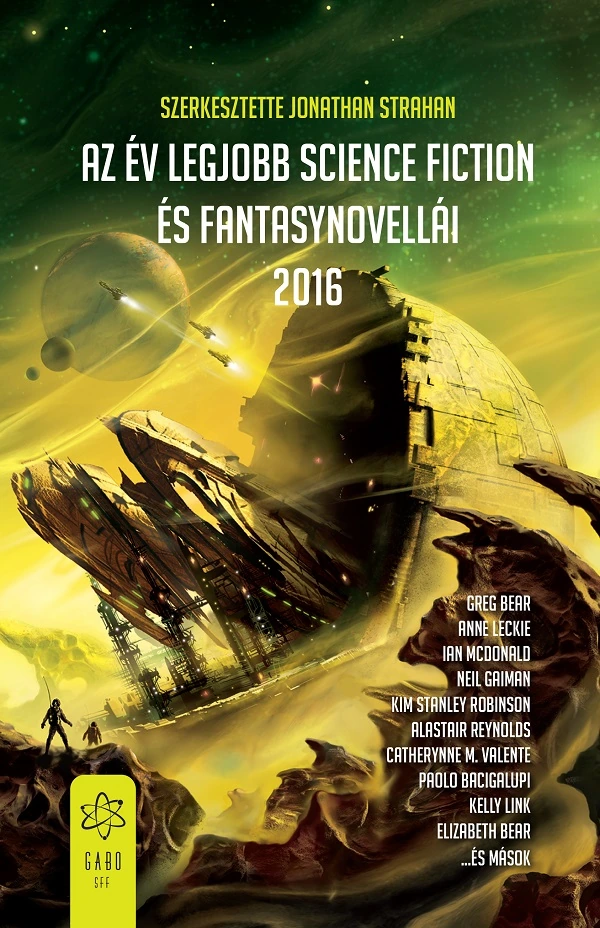 Borító: Az év legjobb science fiction és fantasynovellái 2016