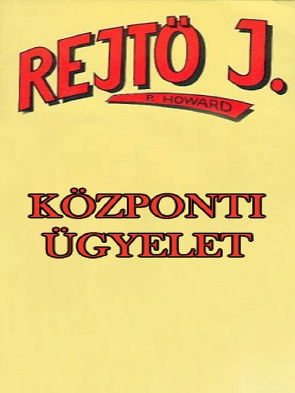Borító: Központi ügyelet