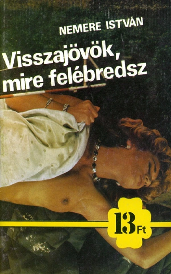 Borító: Visszajövök, mire felébredsz