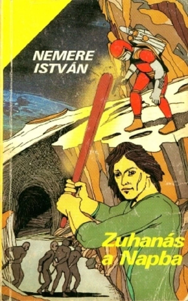 Borító: Zuhanás a Napba