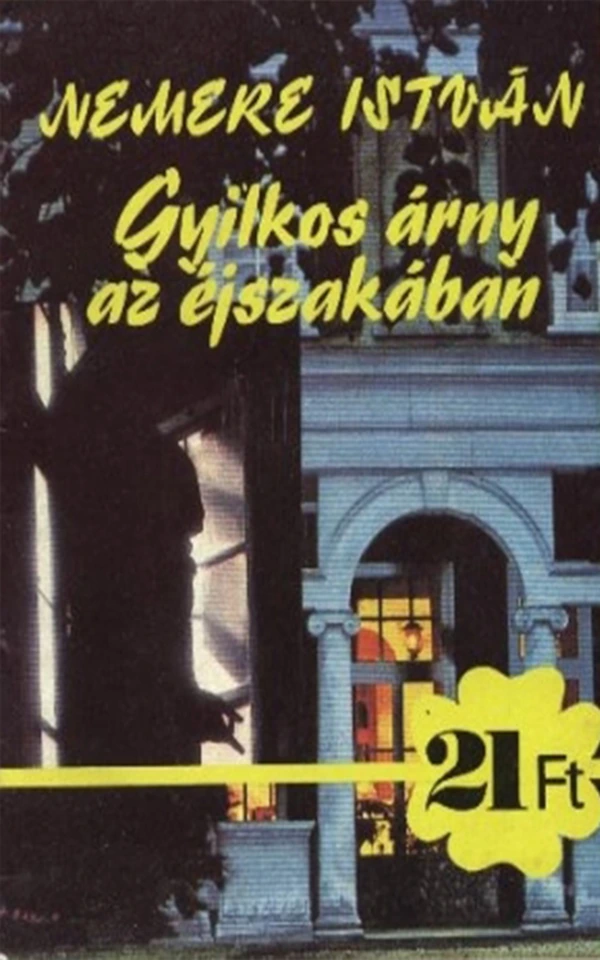 Borító: Gyilkos árny az éjszakában