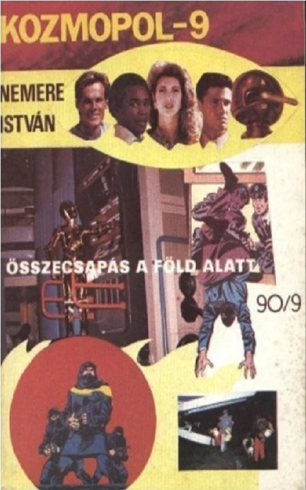 Borító: Összecsapás a föld alatt