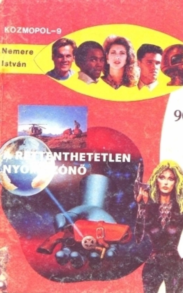 Borító: A rettenthetetlen nyomozónő