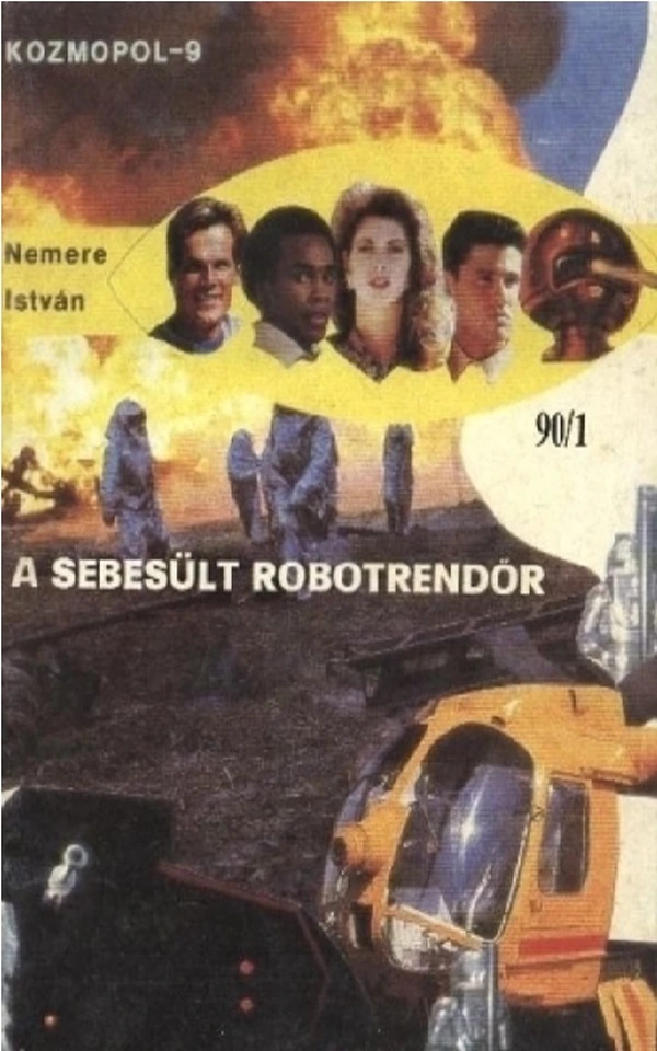 Borító: A sebesült robotrendőr