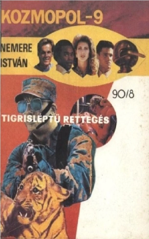 Borító: Tigrisléptű rettegés