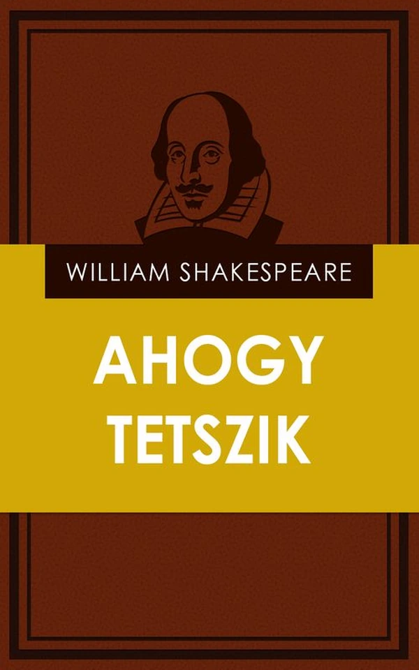 Borító: Ahogy tetszik