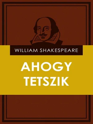 Borító: Ahogy tetszik