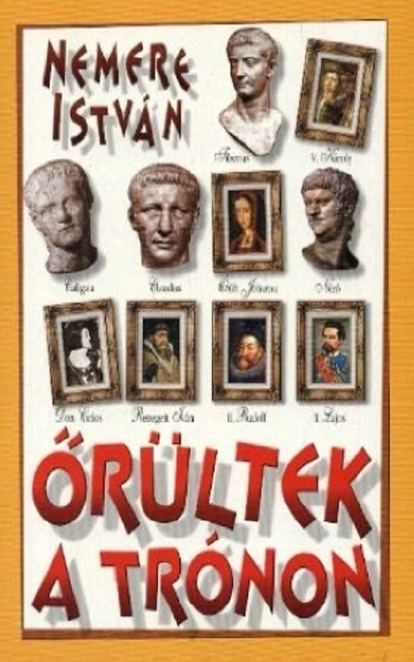 Borító: Őrültek a trónon