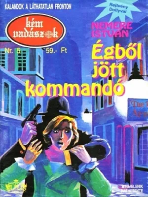 Borító: Égből jött kommandó (Kémvadászok-5)