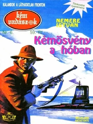 Borító: Kémösvény a hóban (Kémvadászok-6)
