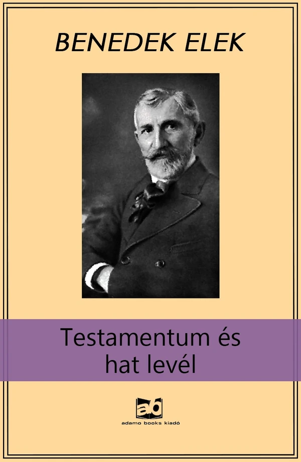 Borító: Testamentum ​és hat levél