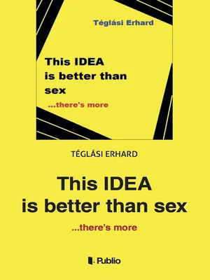 Borító: This IDEA is better than sex