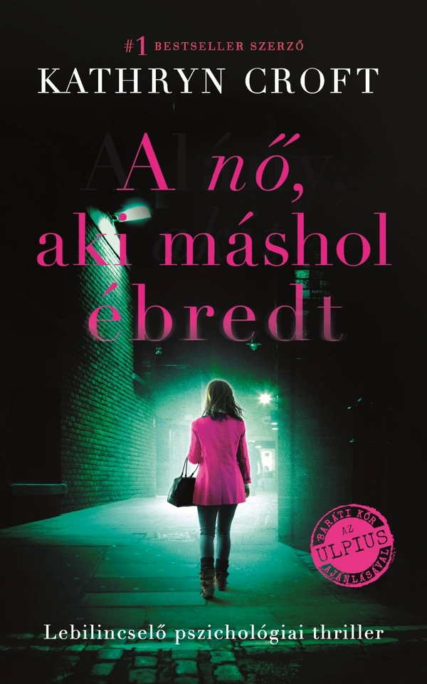 Borító: A nő, aki máshol ébredt