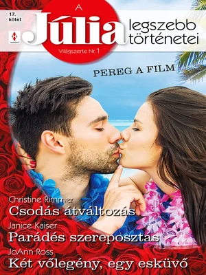 Borító: A Júlia legszebb történetei 17. kötet (Pereg a film)