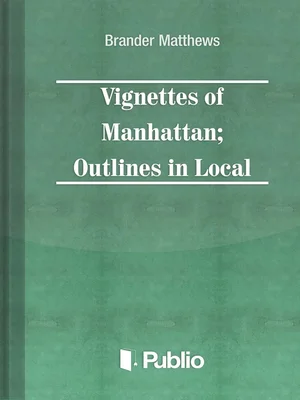 Borító: Vignettes of Manhattan Outlines in Local Color