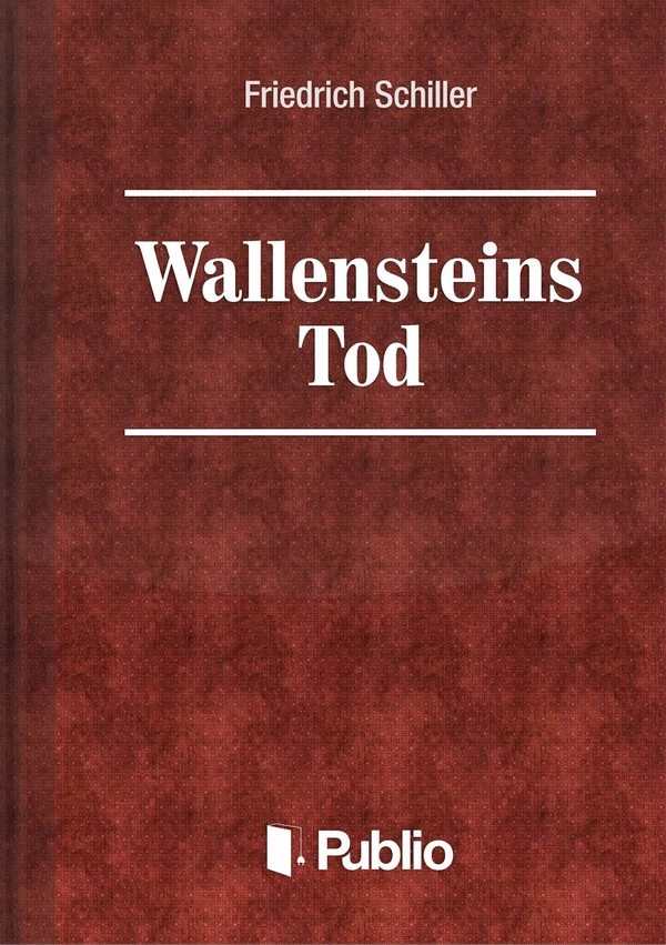 Borító: Wallensteins Tod