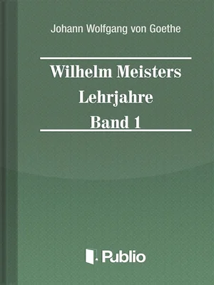 Borító: Wilhelm Meisters Lehrjahre  Band 1