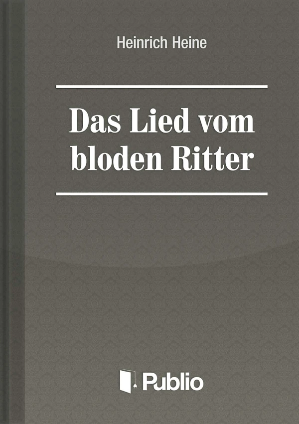 Borító: Das Lied vom blöden Ritter