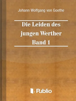 Borító: Die Leiden des jungen Werther - Band 1
