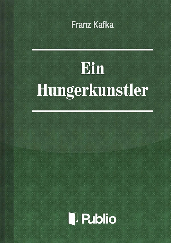 Borító: Ein Hungerkünstler