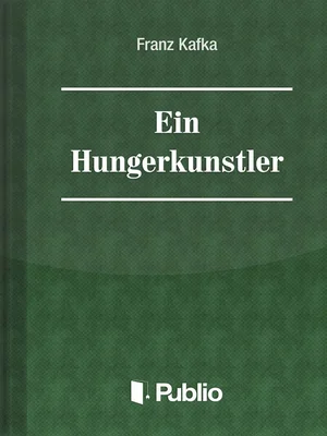 Borító: Ein Hungerkünstler