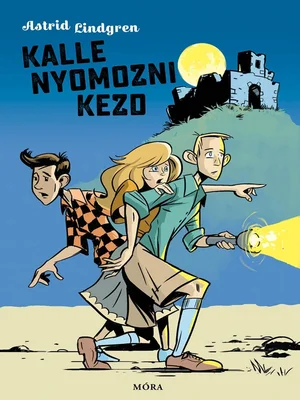 Borító: Kalle nyomozni kezd