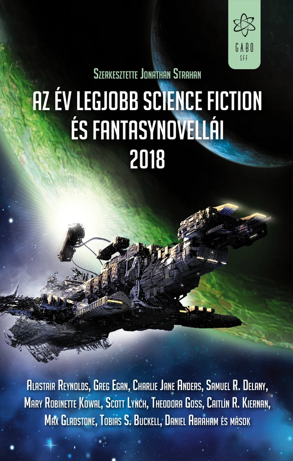 Borító: Az év legjobb science fiction és fantasynovellái 2018
