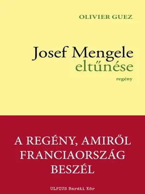 Borító: Josef Mengele eltűnése