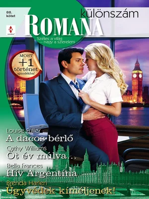 Borító: Romana különszám 88. kötet