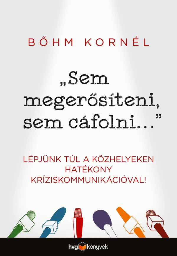 Borító: Sem megerősíteni sem cáfolni nem tudom