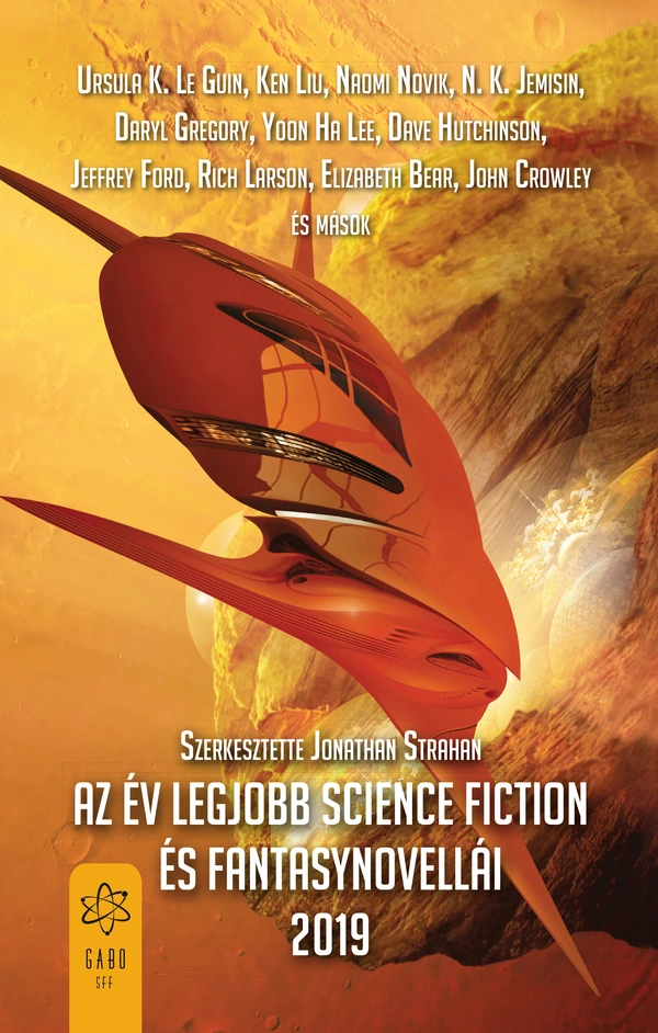 Borító: Az év legjobb science fiction és fantasynovellái 2019