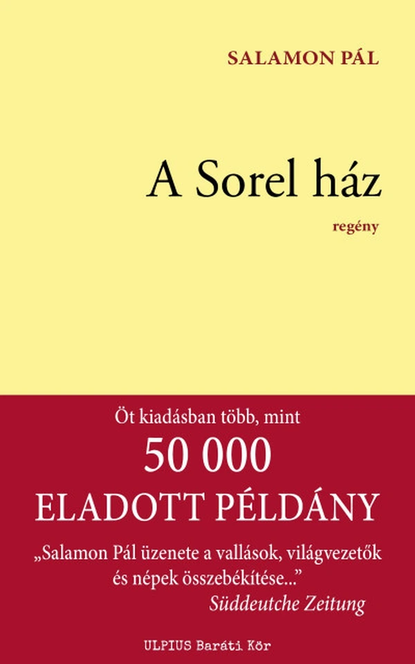 Borító: A Sorel ház