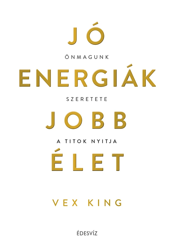 Borító: Jó energiák, jobb élet