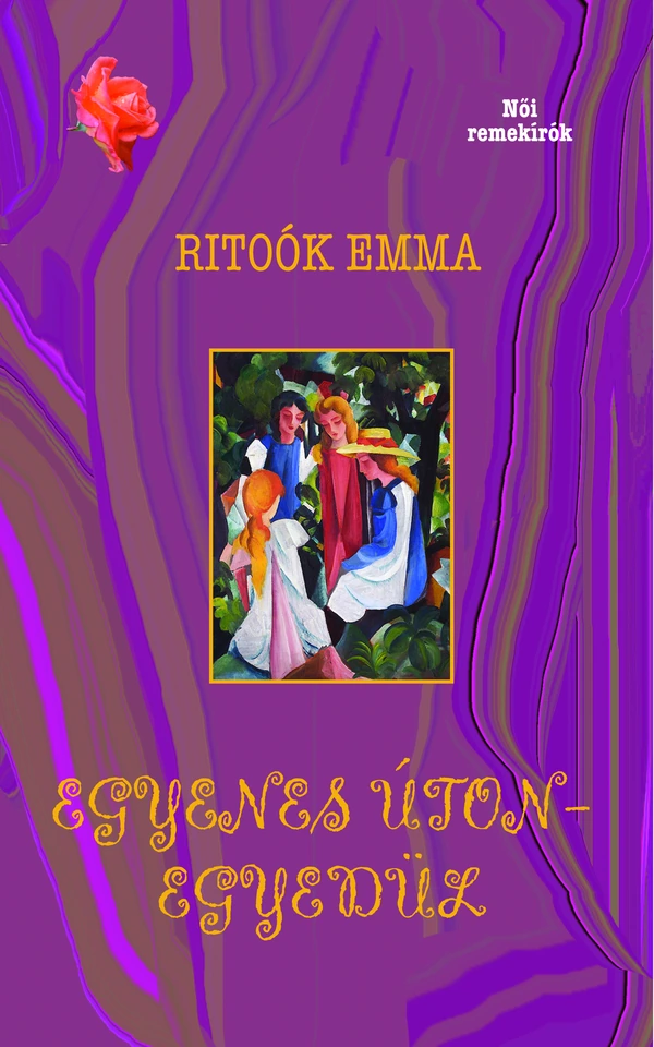 Borító: Egyenes úton – egyedül