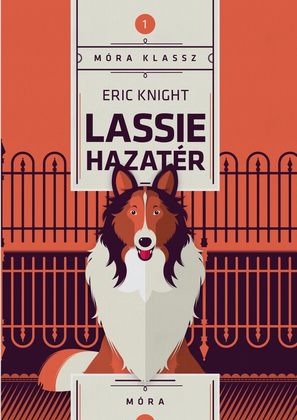 Borító: Lassie hazatér