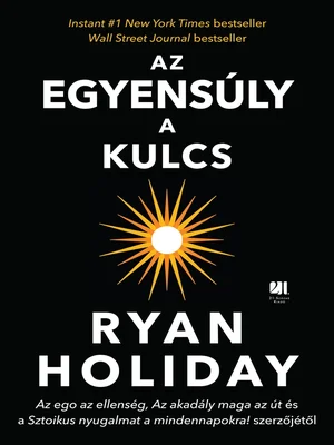 Borító: Az egyensúly a kulcs
