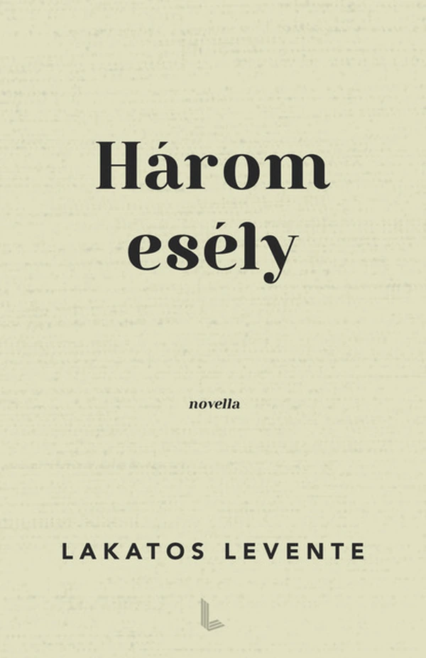 Borító: Három esély