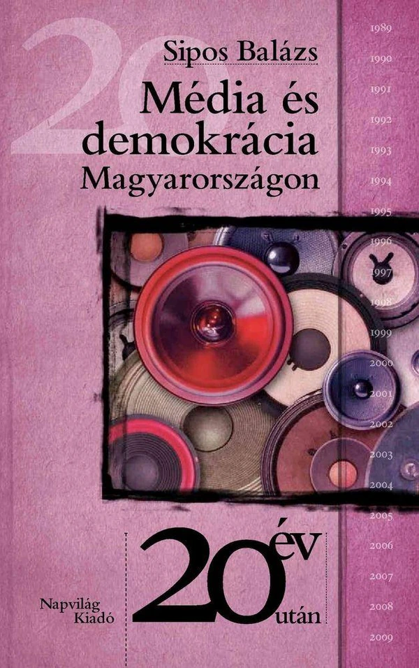 Borító: Média és demokrácia Magyarországon
