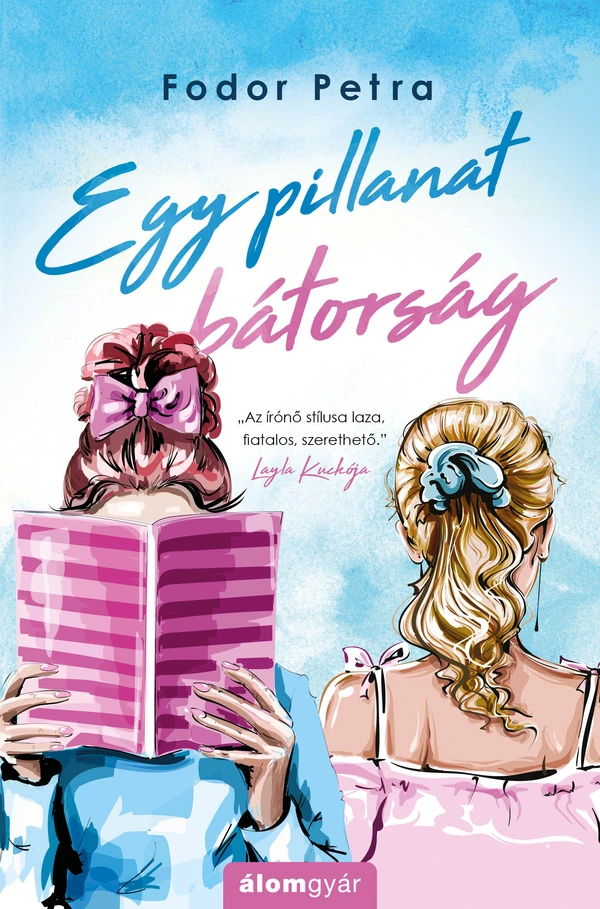 Borító: Egy pillanat bátorság