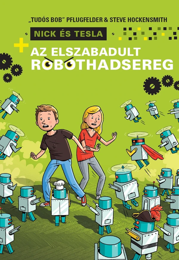 Borító: Az elszabadult robothadsereg