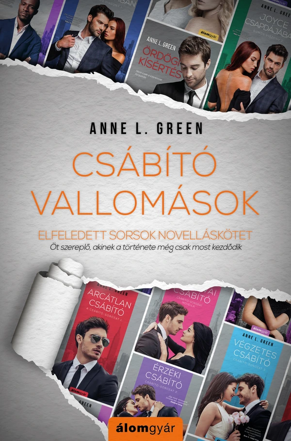Borító: Csábító vallomások (novella)