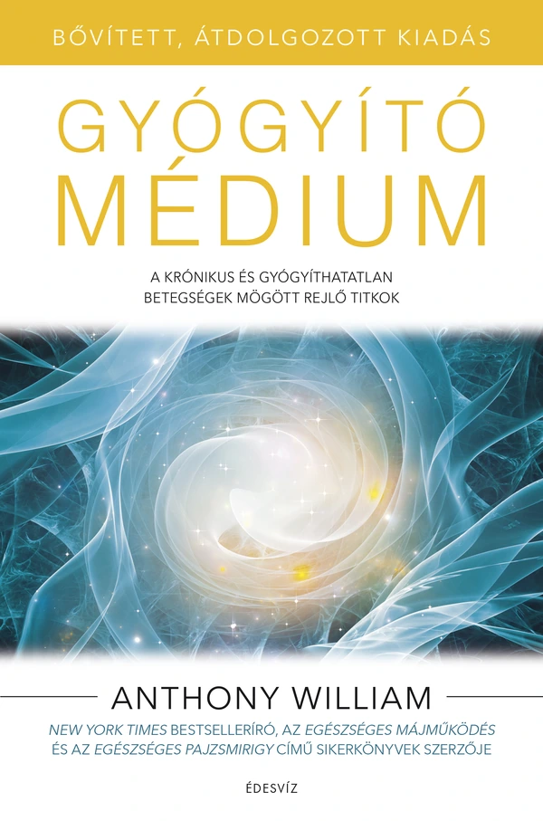 Borító: Gyógyító médium (bővített kiadás)